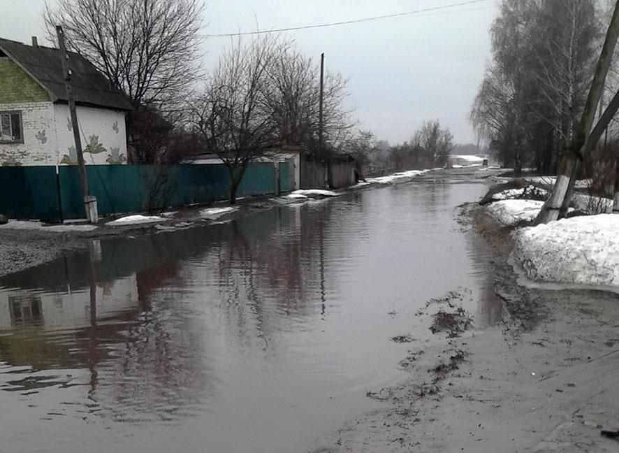 У Полтавській області з берегів повиходили три річки, вода може піднятися до одного метра