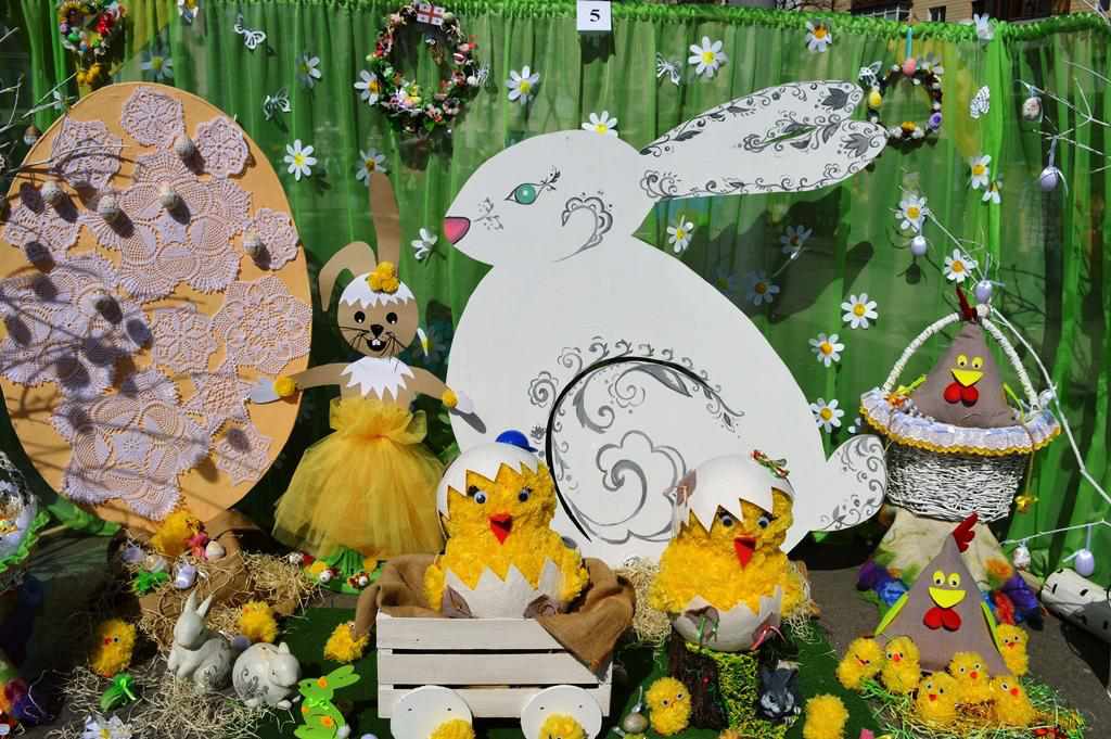 У центрі Полтави пройшов міський дитячий фестиваль до Великодня. ФОТО