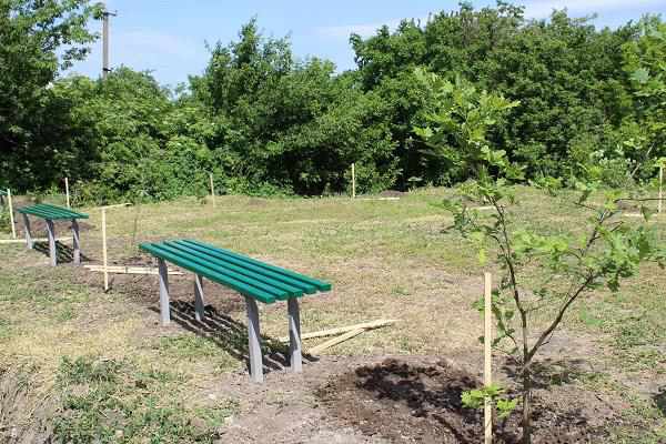 На Полтавщині на місці сміттєзвалища облаштували парк