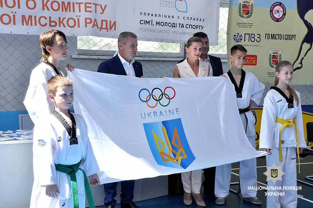 У Полтаві Сергій Бубка відзначив юних спортсменів