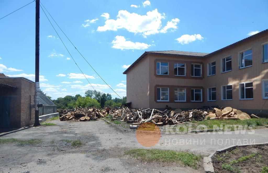 Замість газу – дрова: громада на Полтавщині опалює школи дровами та економить сотні тисяч