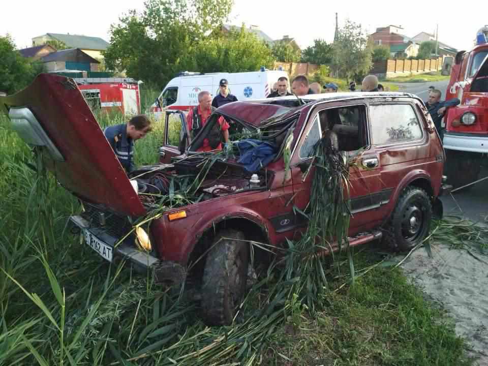 У Рибцях чоловік з'їхав у ставок і загинув. ВІДЕО. ОНОВЛЕНО