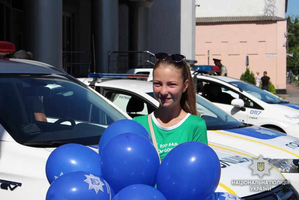 Полтавська поліція отримала від міської влади три нові службові авто
