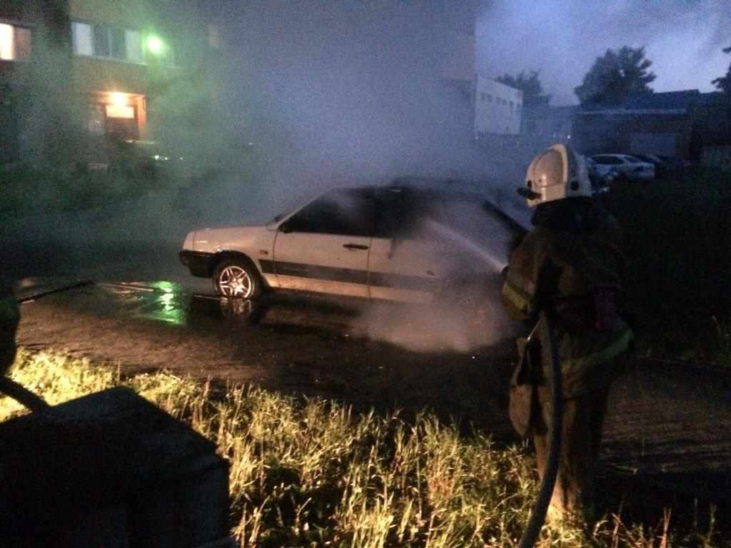 У Полтаві під ранок горів автомобіль
