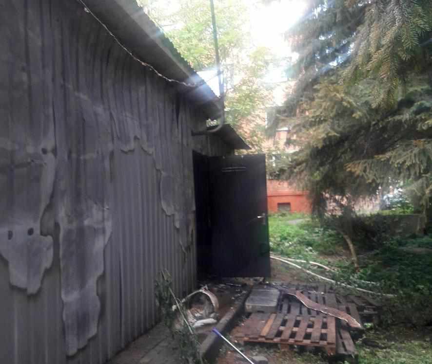 У Полтаві на території аграрної академії згорів кіоск