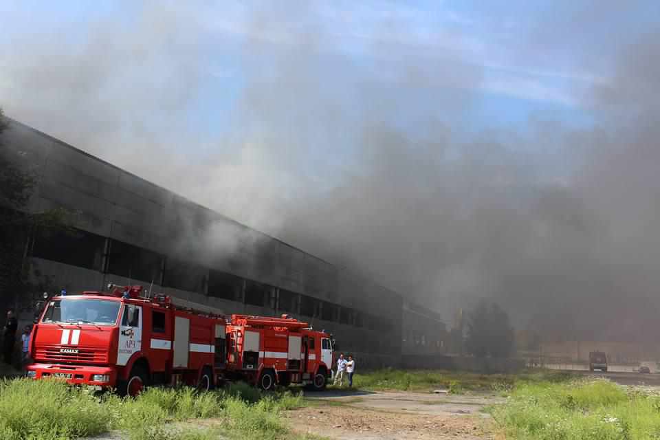 У Полтаві сталась пожежа біля «Екватора». ФОТО. ОНОВЛЕНО